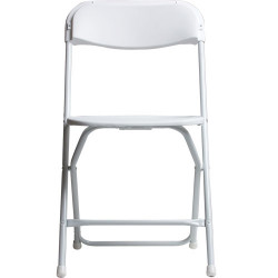 Chair, White Folding